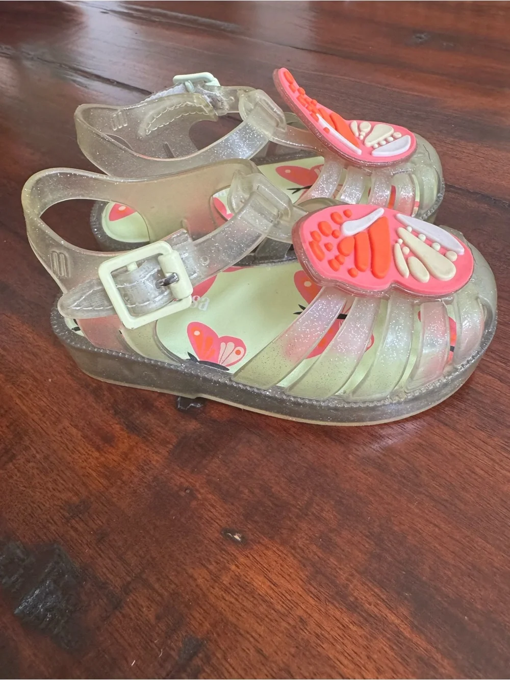 Mini Melissa Possession Fairy Toddler Girls Jelly Sandals